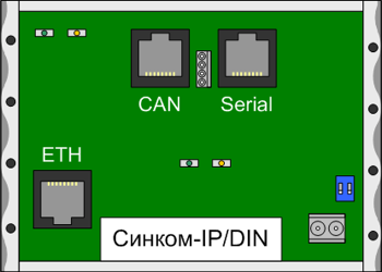 Общий вид «Синком-IP/DIN»